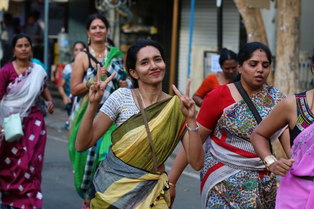 The Saree Run by Jayanagar Jaguars, Bangalore Bhaago India