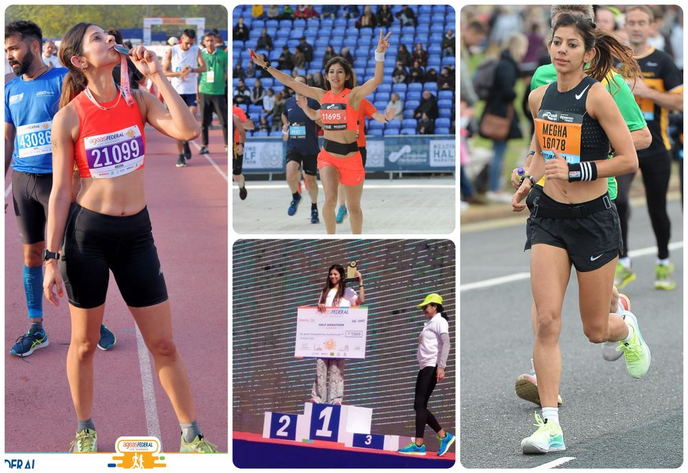  The day I don't run, I feel incomplete. - Megha Kishore