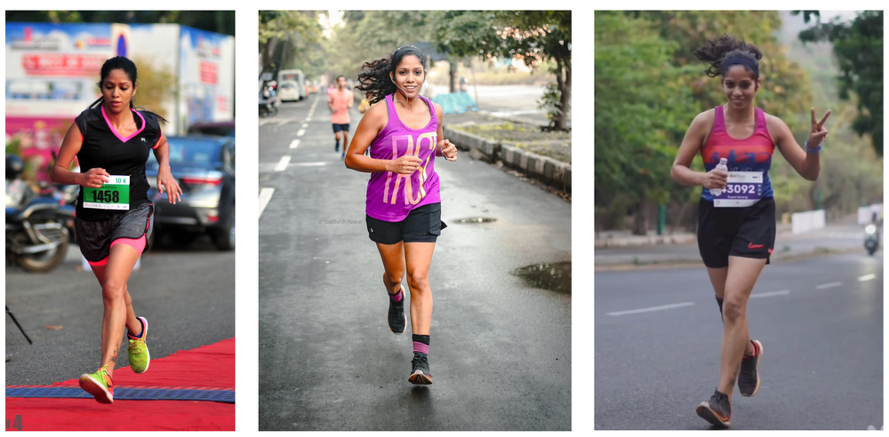  "Running is a Dynamic meditation!" - Rupali Warang from Mumbai